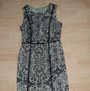 Cleo Petites Lace Pattern Dress